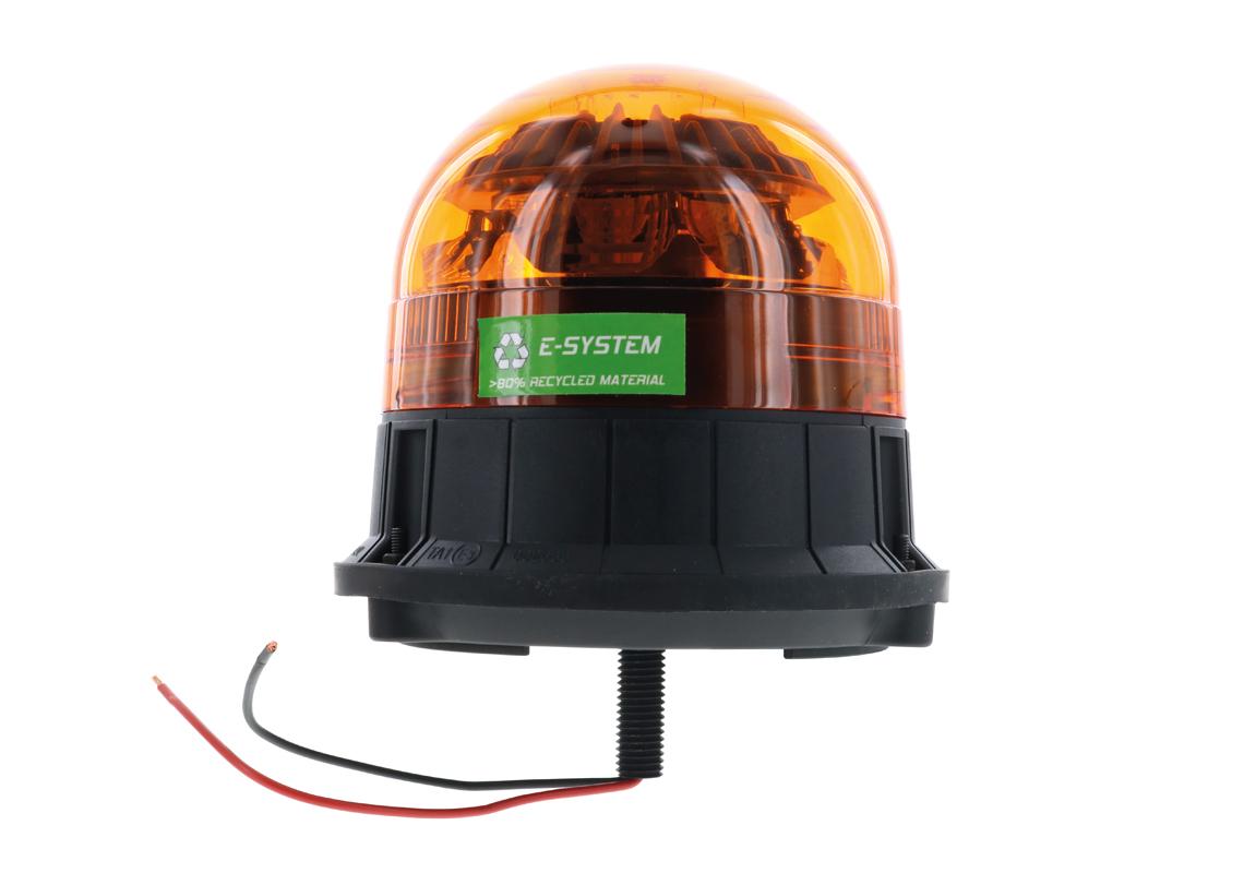 Gyrophare écologique led à visser double flash ambre - 1 vis